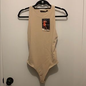 Naked Wardrobe Racerback Bodysuit